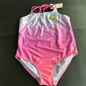 Hurley UPF 50+ sun protection,straight front/back, cross strappy back